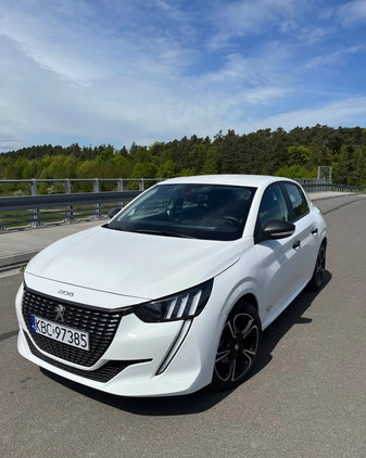 Peugeot 208 cena 59999 przebieg: 12800, rok produkcji 2022 z Kraków małe 781